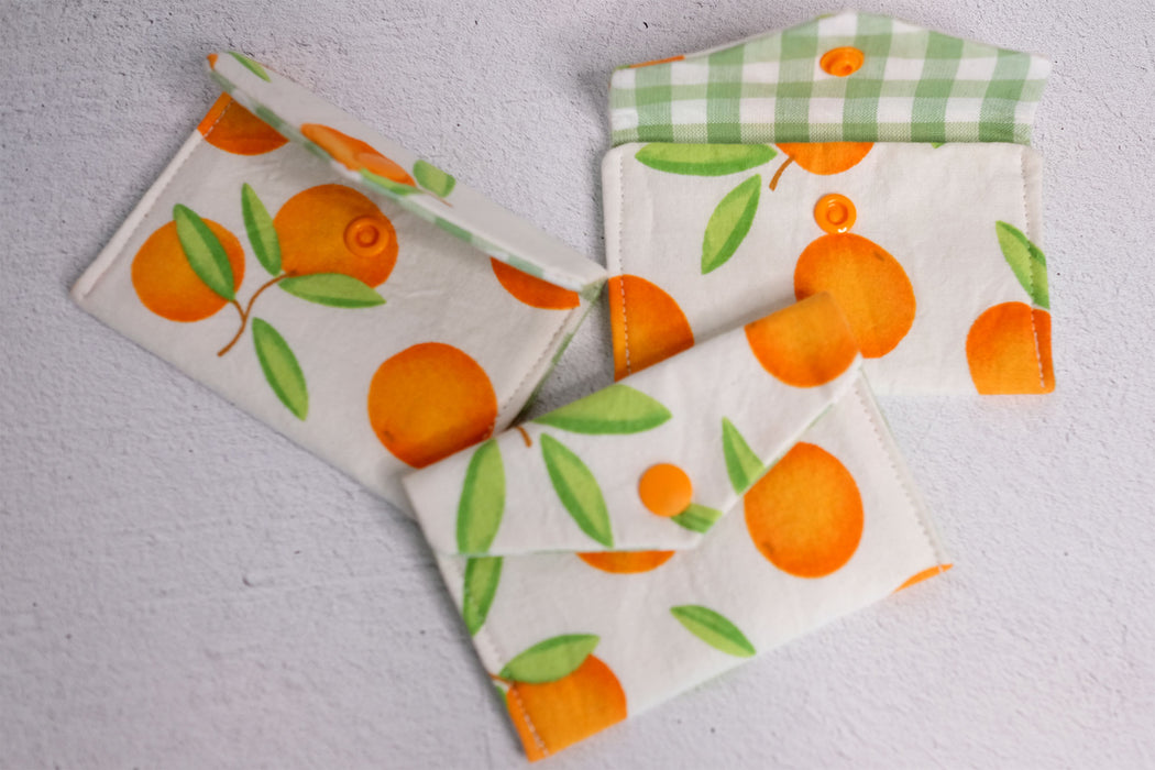 Florida Oranges - Fabric Wallet