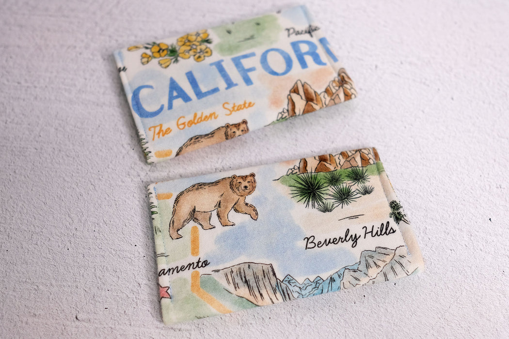 California - Fabric Wallet