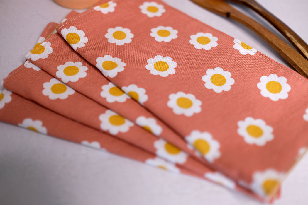 Simple Flowers - Cloth Napkins