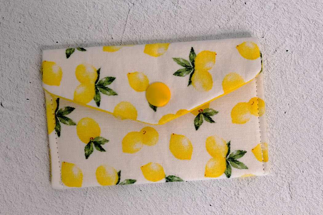 Lemons - Fabric Wallet