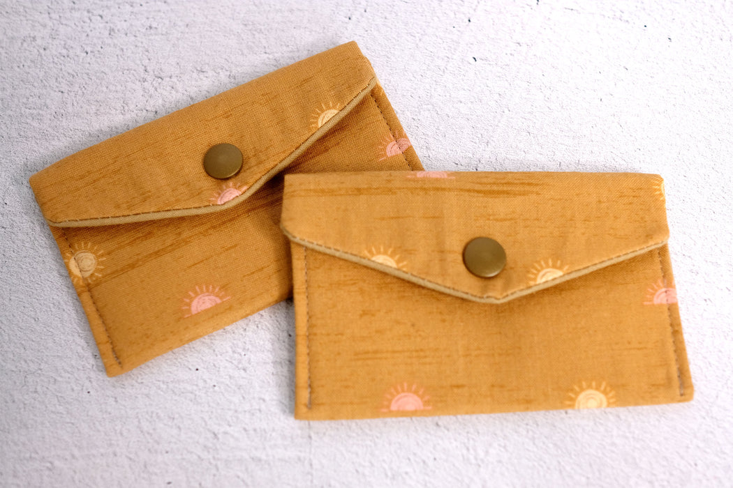 Tan Sun - Fabric Wallet