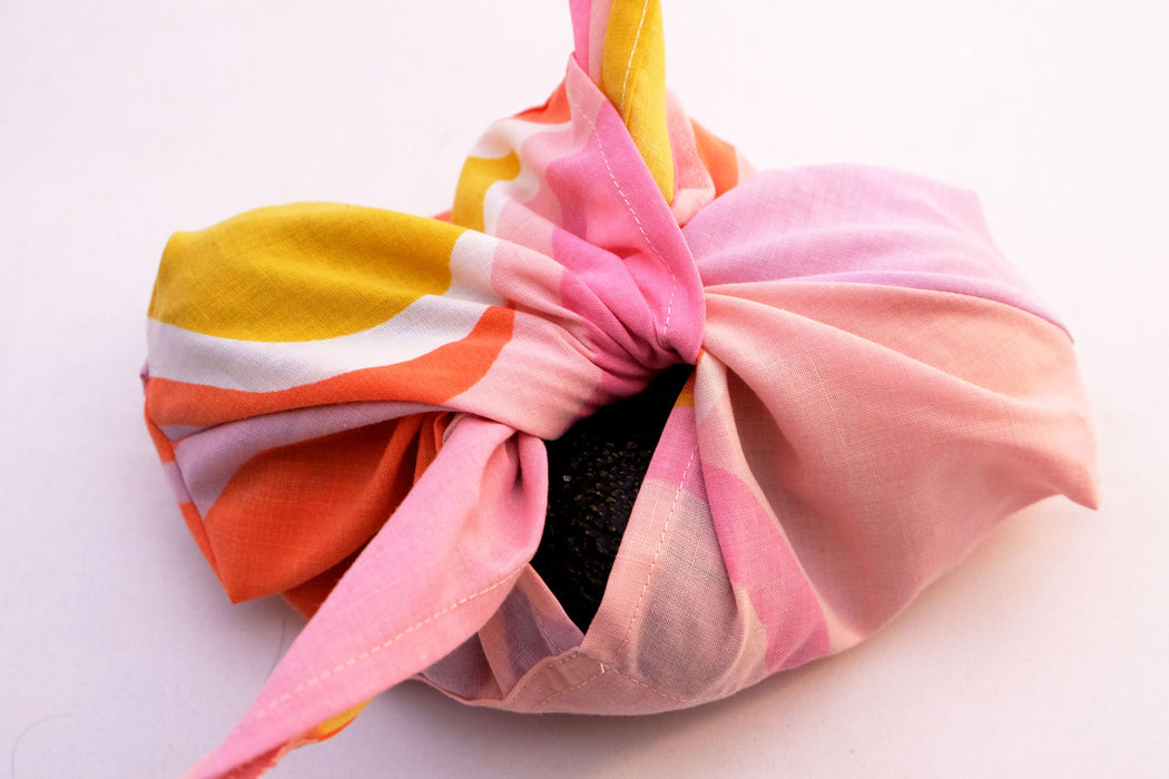 70s Inspired - Upcycled Bento Bag