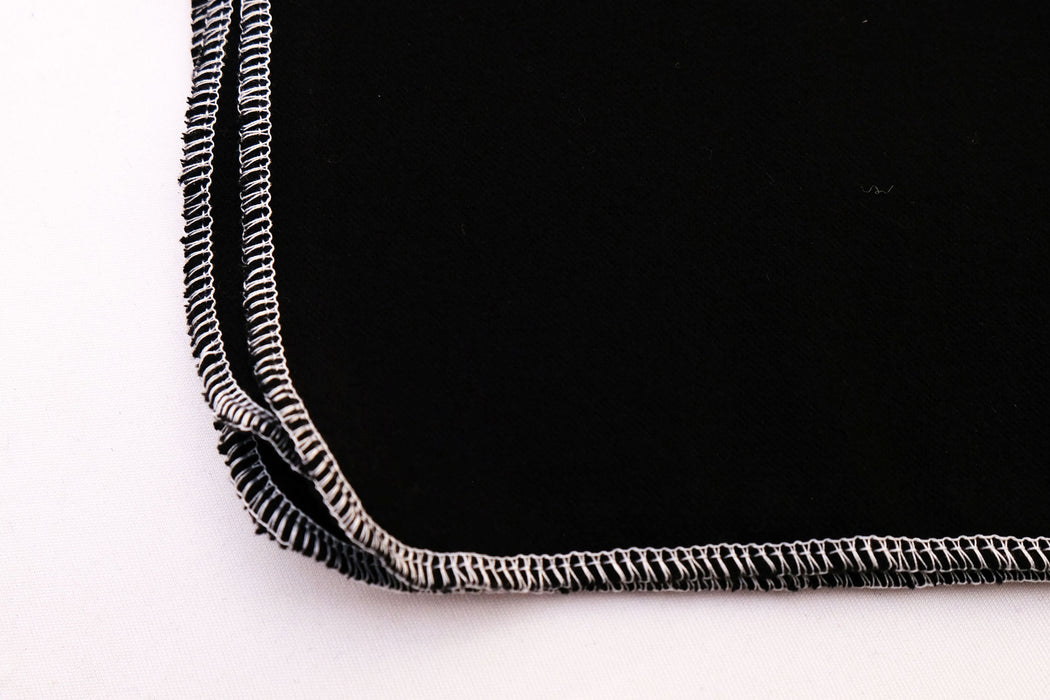 Black Solid - Cloth Wipes/Hankies
