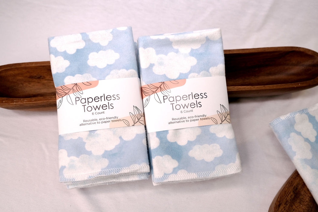 Clouds - Paperless Kitchen Towels
