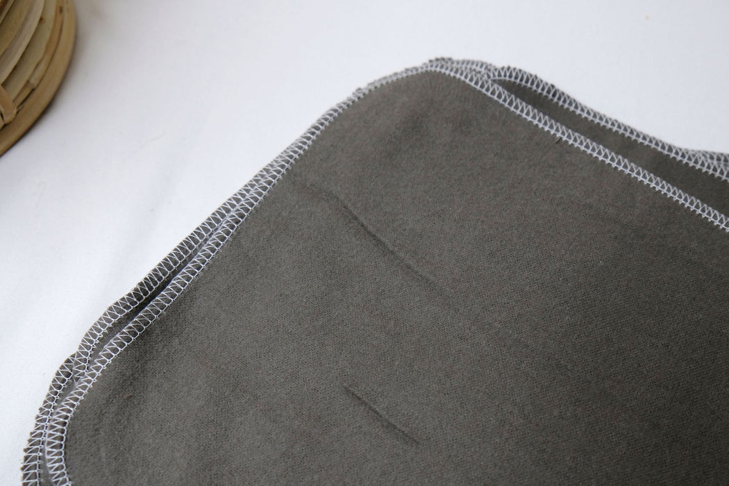 Dark Gray Solid - Cloth Wipes/Hankies