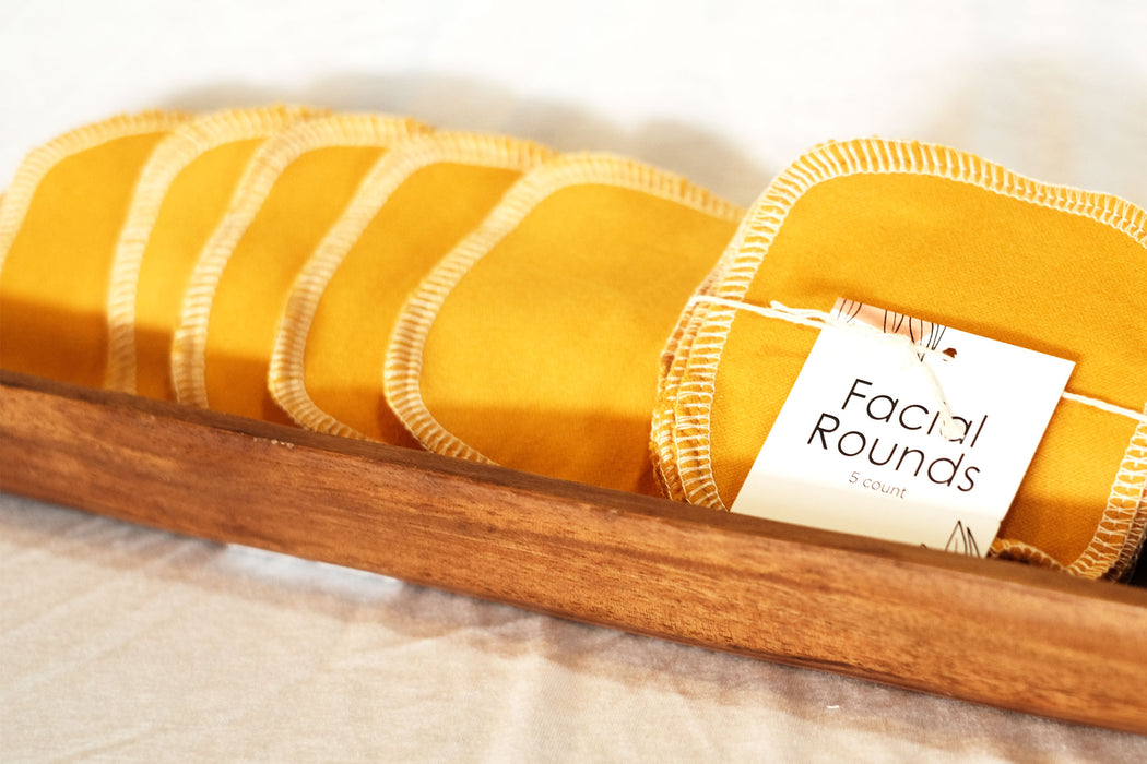 Golden Yellow Solid - Facial Rounds