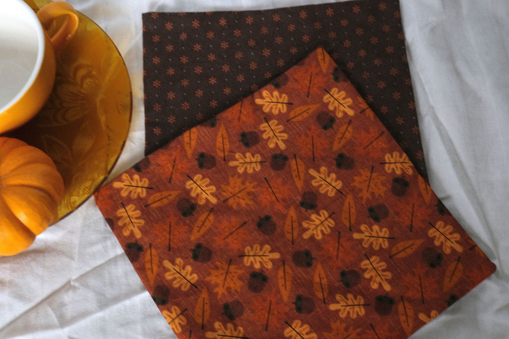 Autumnal Leaves - Cloth Napkins