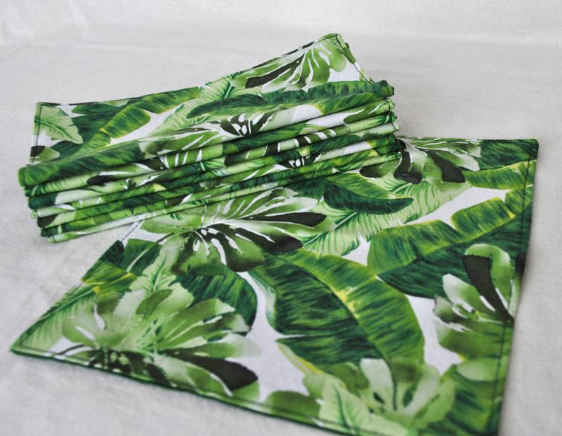 Palm Leaves - Cloth Napkins