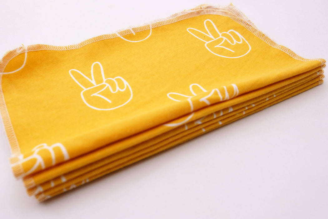 Peace Sign - Paperless Kitchen Towels