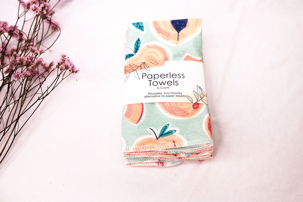 Peaches - Paperless Kitchen Towels