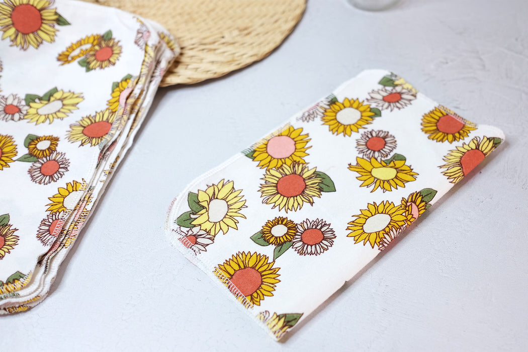 Sunflowers - Paperless Kitchen Towels