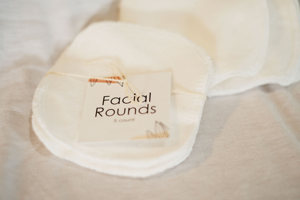 White Solid - Facial Rounds